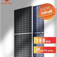 SUNERGY 550W Half-cell, bifacial, mono