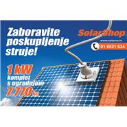Poskupljenje struje-Solarna elektrana 