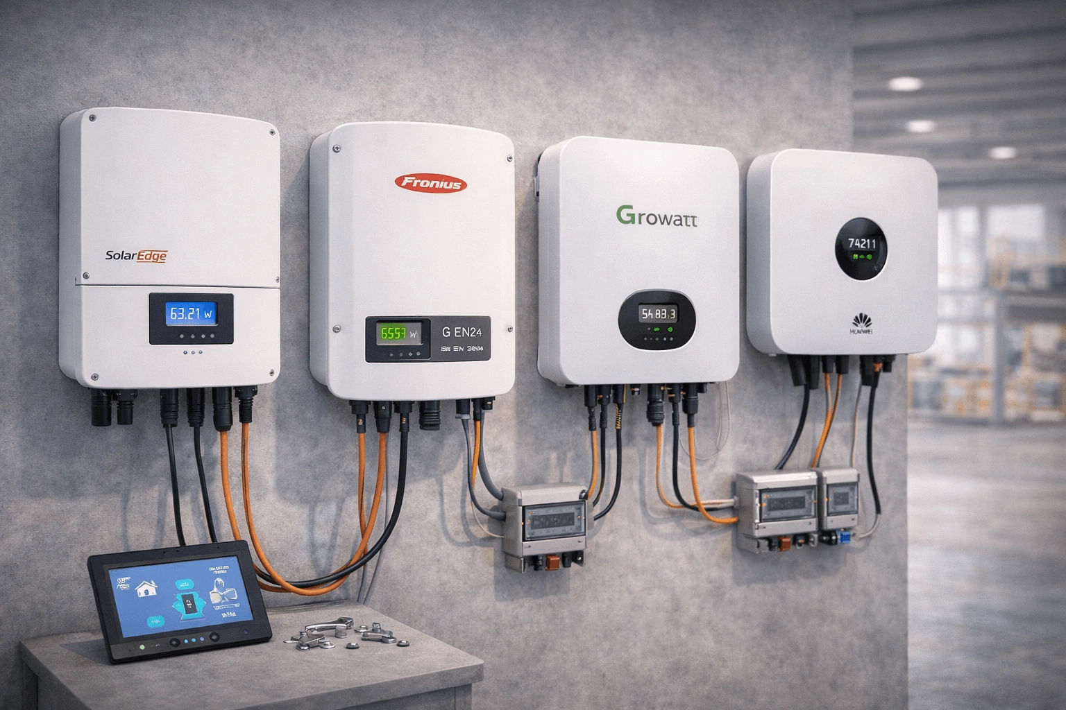 Hibridni pretvarači - FUJI Solis Growatt inverteri